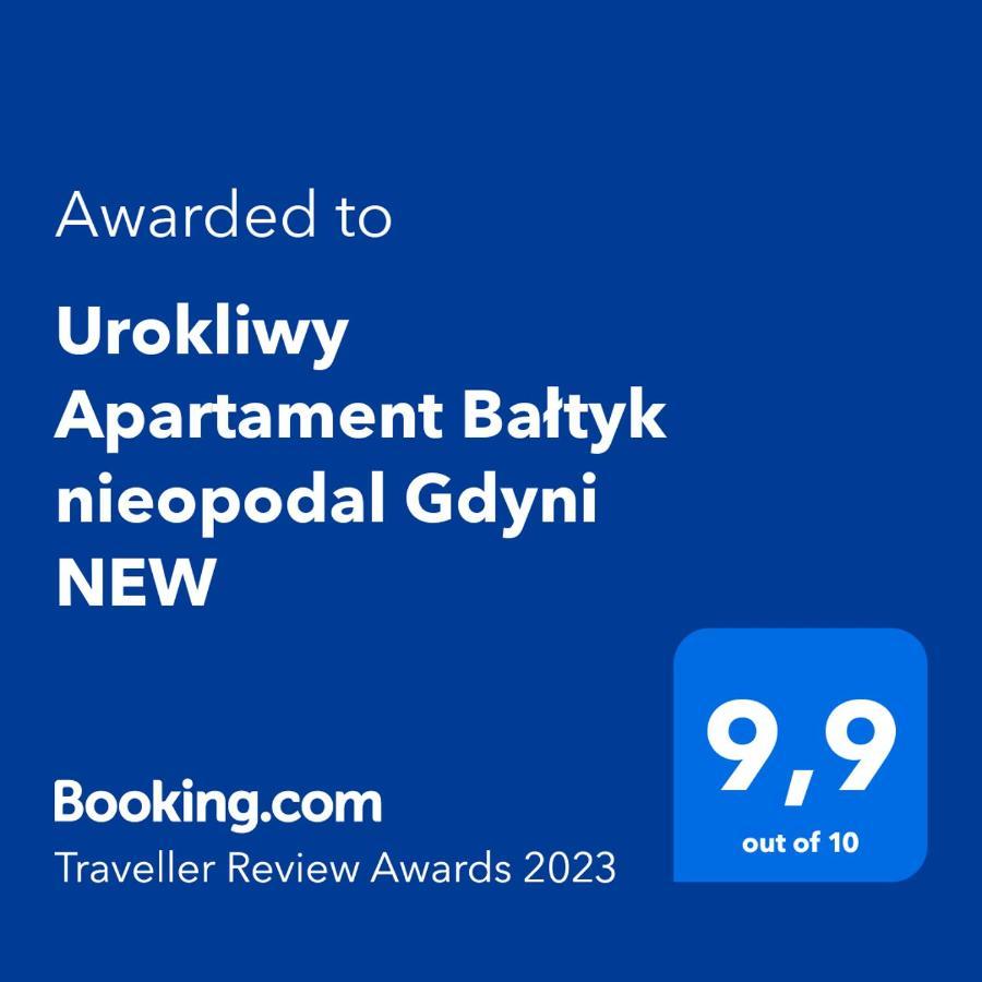 Urokliwy Apartament Baltyk Nieopodal Gdyni New Apartment Pogorze Ngoại thất bức ảnh